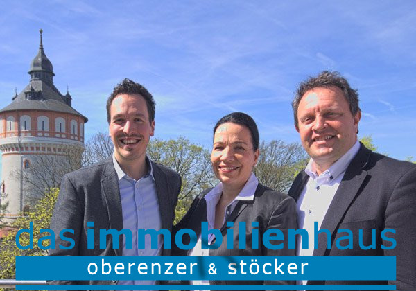 Das immobilienhaus-Team - Daniel Oberenzer, Kathrin Oberenzer, Carsten Stöcker